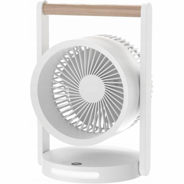 LTC STOLNÍ VENTILÁTOR S DŘEVĚNOU RUKOJEŤÍ, REGULACE RYCHL...