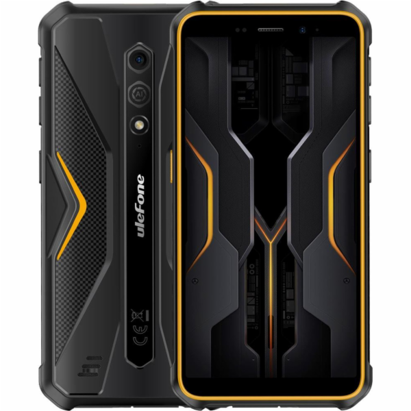UleFone Chytrý telefon Armor X12 3/32GB černá a oranžová ...