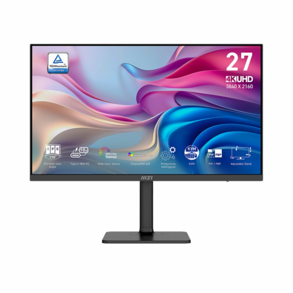 MSI Monitor Modern MD272UPHG 27 palců/LED/UHD/plochý/60Hz...