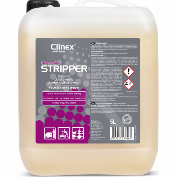Clinex Dispersion STRIPPER 5L Vysoce koncentrovaná tekuti...