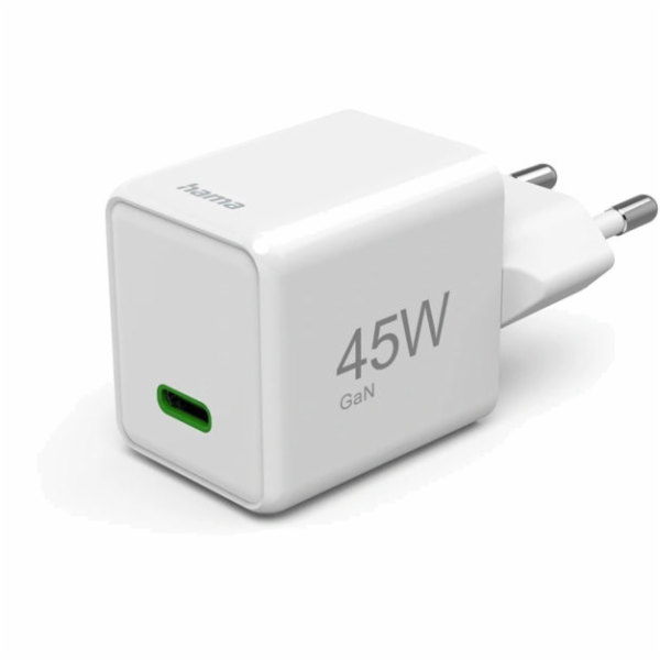 Hama 45W GaN PD/QC supermini nástěnná nabíječka
