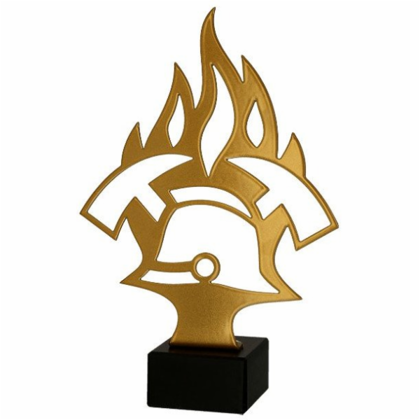Victoria Sport Kovová trofej s mramorovým podstavcem - Ha...