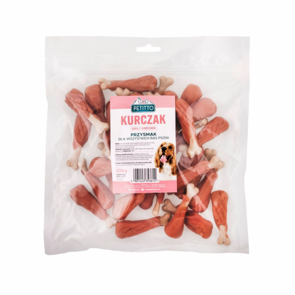 PETITTO - Udka z kurczaka -Przysmak dla psa - 500g