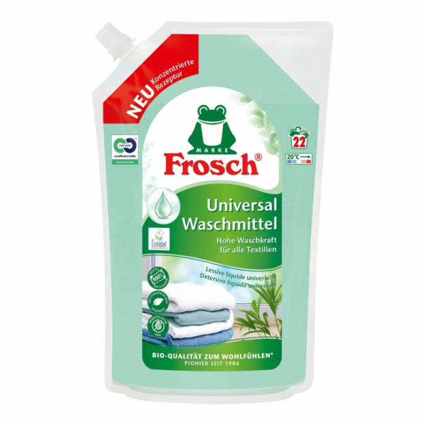 FROSCH tekutý prací prostředek, 1,5l