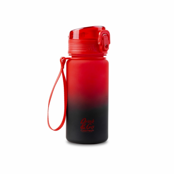 COOLPACK Láhev na pití 56223CP, černá/červená, plastová, ...