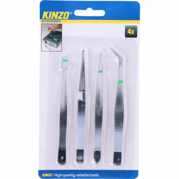 Pinzeta KINZO 4ks