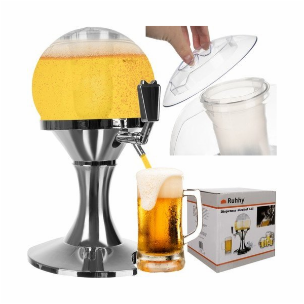 Ruhhy Výčepní láhev/nalévač piva 3,5l Ruhhy 22799