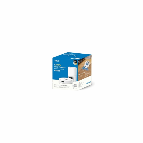 TP-Link Tapo RV30 Max Plus White robotický vysavač s mope...
