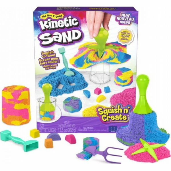 Spin Master Kinetický písek - Drcení a tvoření