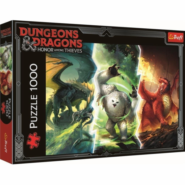 Trefl 1000dílné puzzle Legendární monstra z Faerun Dungeo...