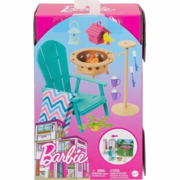 Mattel Nábytek a doplňky pro Barbie Bonfire