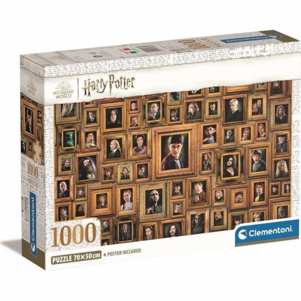 Clementoni Puzzle 1000 dílků Kompaktní Nemožné Harry Potter