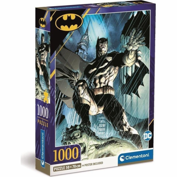 Clementoni Puzzle 1000 dílků Kompaktní Batman