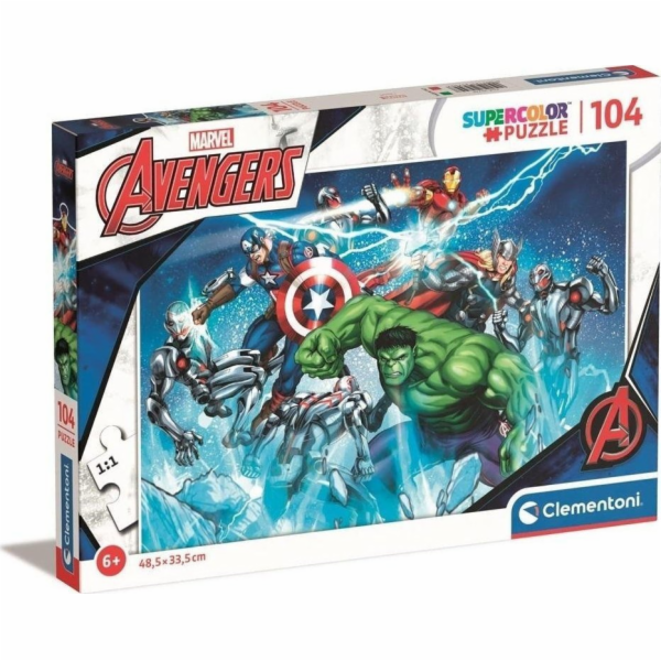 Clementoni Puzzle 104 dílků Marvel Avengers