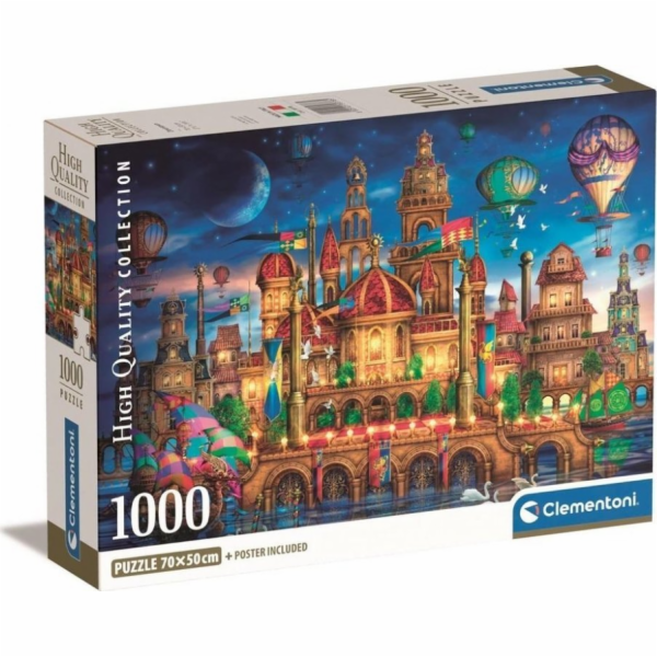 Clementoni Puzzle 1000 dílků Kompaktní centrum
