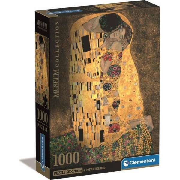 Clementoni Puzzle 1000 dílků Kompaktní muzeum Il Bacio