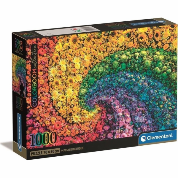 Clementoni Puzzle 1000 dílků Kompaktní kolekce Colorboom