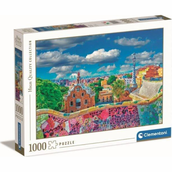 Clementoni Puzzle 1000 dílků Park Gürell Barcelona