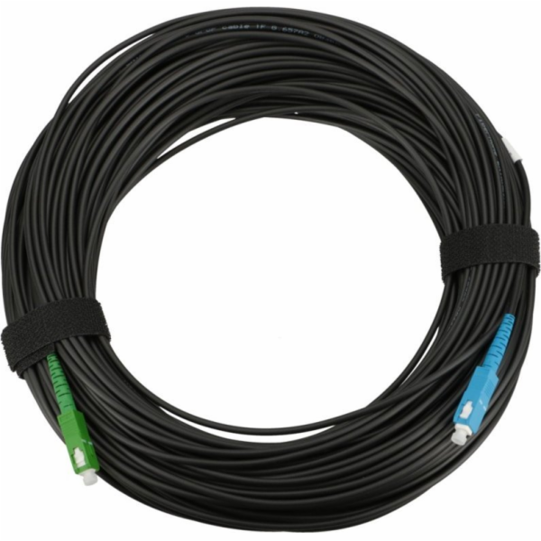 Extralink Patchcord SC/APC-SC/UPC kulatý, SM, SIMPLEX G.6...