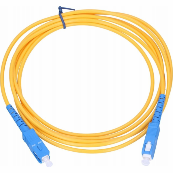 Extralink Patchcord SC/UPC-SC/UPC SM SIMPLEX 3,0 mm 10 m