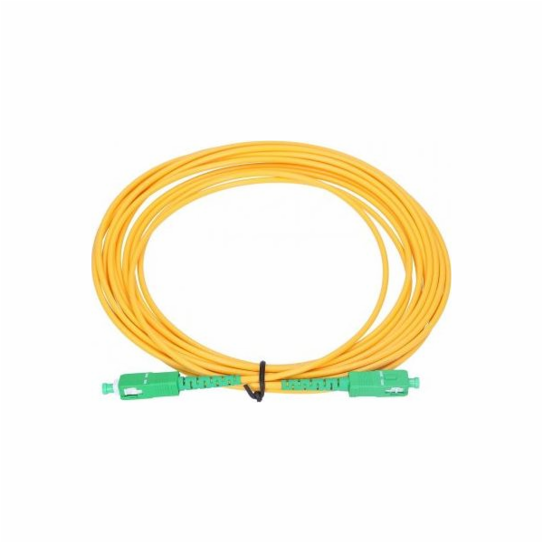 Extralink Patchcord SC/APC-SC/APC SM G.652D SIMPLEX 20m