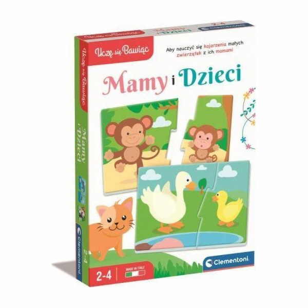 Clementoni Hádanky pro matky a děti