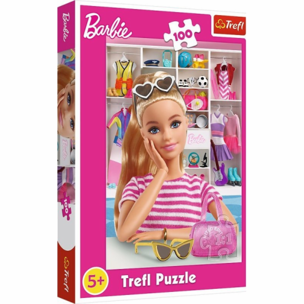 Trefl Puzzle 100 dílků Seznamte se s Barbie