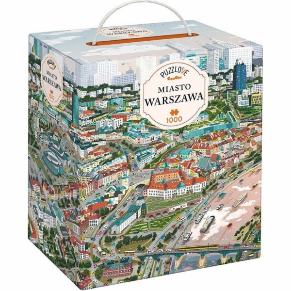 CzuCzu Puzzle Puzzlove Město Varšava 1000 dílků