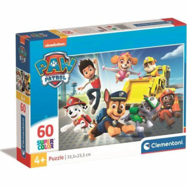 Clementoni Puzzle Tlapková patrola 60 dílků