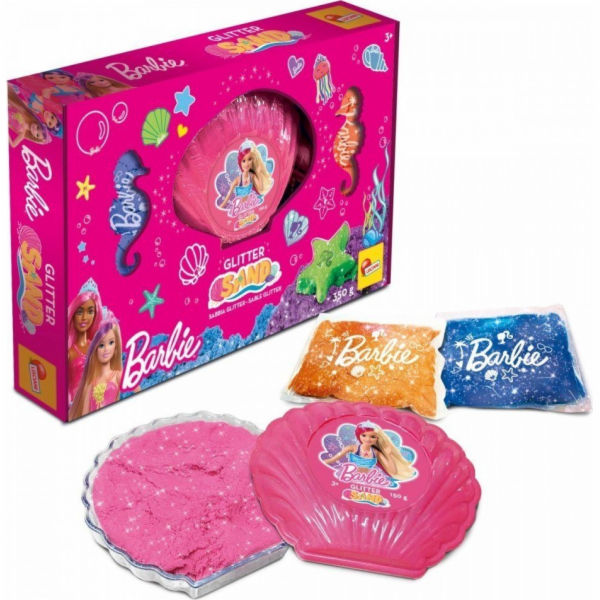 Lisciani Barbie sada s třpytivým pískem