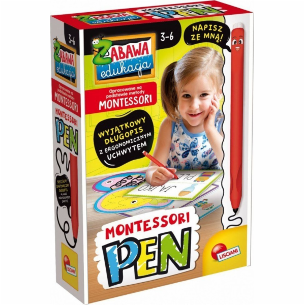 Lisciani Montessori sada pero s 32 deskami