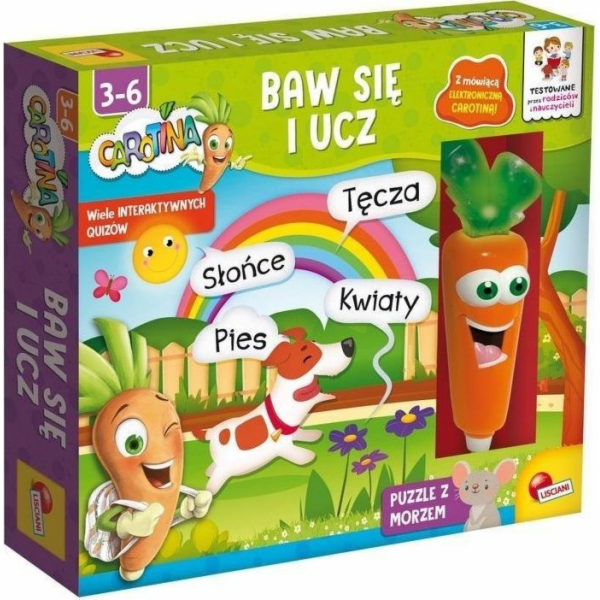 Lisciani Vzdělávací sada Carotina Hraj si a uč se