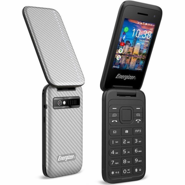 Energizer E282SC DualSIM telefon 512MB RAM 4GB stříbrný