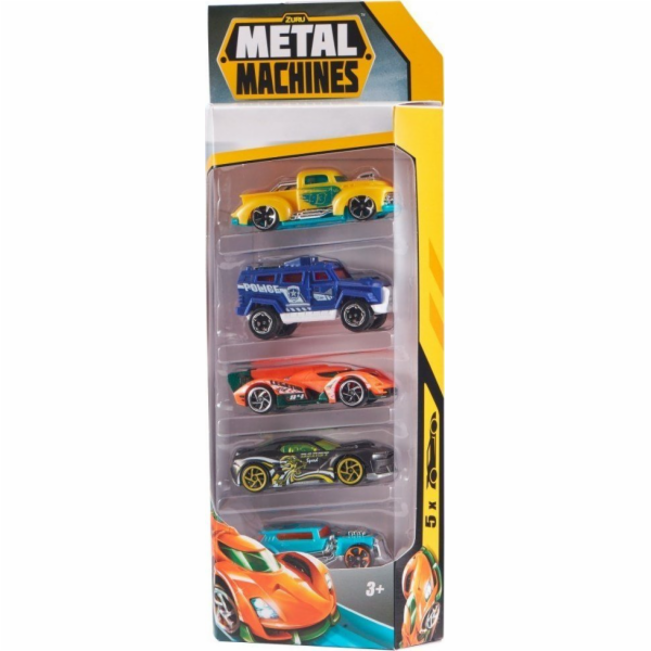 ZURU Metal Machines Sada 5 kusů Auta, série 2