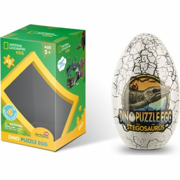 Cubic Fun 3D puzzle National Geographic - Stegosaurus