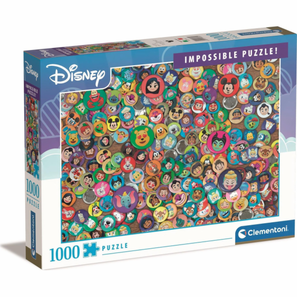 Clementoni Puzzle 1000 dílků Impossible Disney Classic