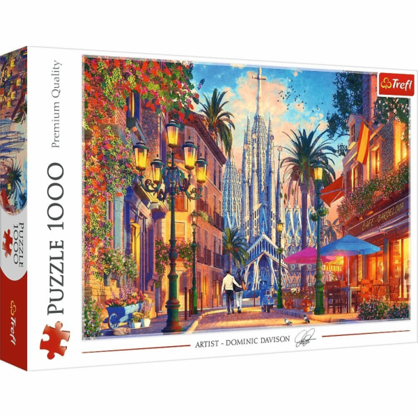 Trefl Puzzle 1000 dílků Barcelona Španělsko