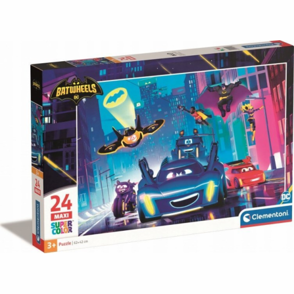 Clementoni Puzzle 24 dílků Maxi Batwheels