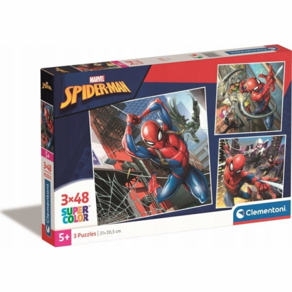 Clementoni Puzzle 3x48 dílků Spider-Man