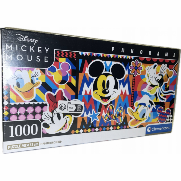 Clementoni Puzzle 1000 dílků Panorama Compact Disney Classic