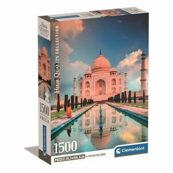 Clementoni Puzzle 1500 dílků Kompaktní Tádž Mahal