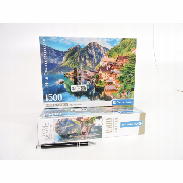 Clementoni Puzzle 1500 dílků Kompaktní Hallstatt