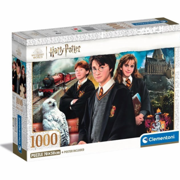 Clementoni Puzzle 1000 dílků Kompaktní Harry Potter