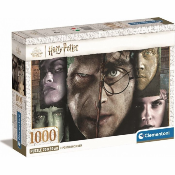 Clementoni Puzzle 1000 dílků Kompaktní Harry Potter