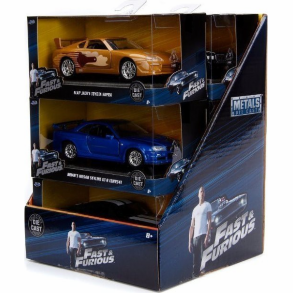 JADA TOYS Vozidla Rychle a zběsile Rychle a zběsile různé...