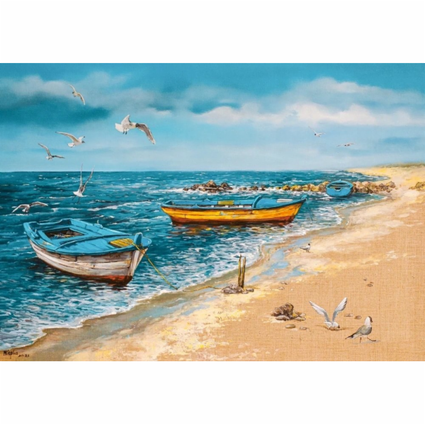 Castor 500dílné puzzle Ráno u moře