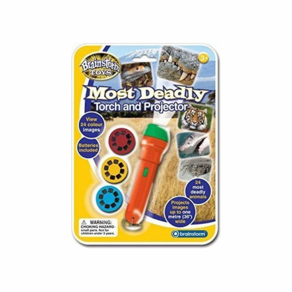 MG DYSTRYBUCJA Brainstorm svítilna a projektor - Zvířata
