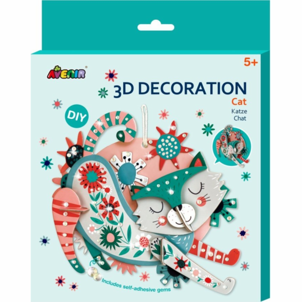 MG DYSTRYBUCJA 3D dekorace - Kočka
