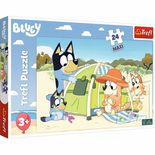 Trefl Puzzle 24 dílků Maxi Bluey Wonderful World