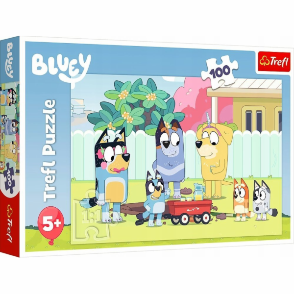 Trefl Puzzle 100 dílků Blueyho veselý svět